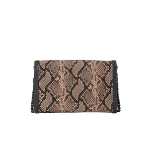 Beth Brown Python Clutch