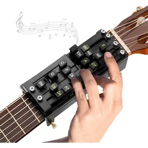 Beginner Guitar Chord Presser, Portable Learning Aid, Enhances Muscle Memory & Chord Conversion, Ideal Gift for Beginners