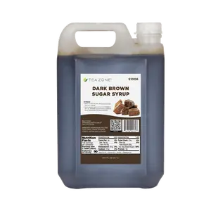 Tea Zone Dark Brown Sugar Syrup - Bottle (11.2 lbs)
