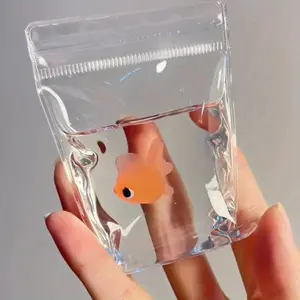 Squishy Transparent Fish Stress Relief Toy |   Cute Kawaii PVC