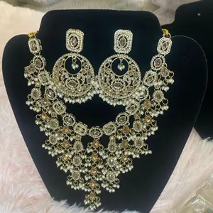 Glass bangles, Kashmiri earrings, and sets