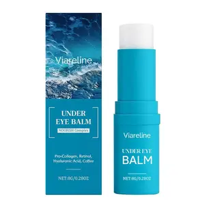 Ocean Fresh Eye Cream Stick, Multi-Effect Moisturizing Rod, Collagen & Retinol, Gentle Care Comfort Facial Eyelid Skin, Face Neck Eye Massage, Under Eye Balm