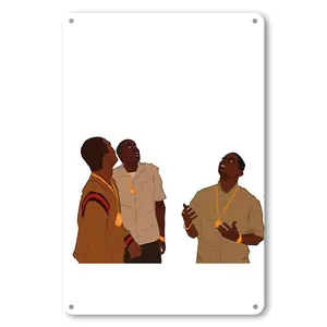 Paid In Full Metal Sig, Classic Urban Cinema Wall Decor, Iconic Ace Mitch Rico Movie Memorabilia