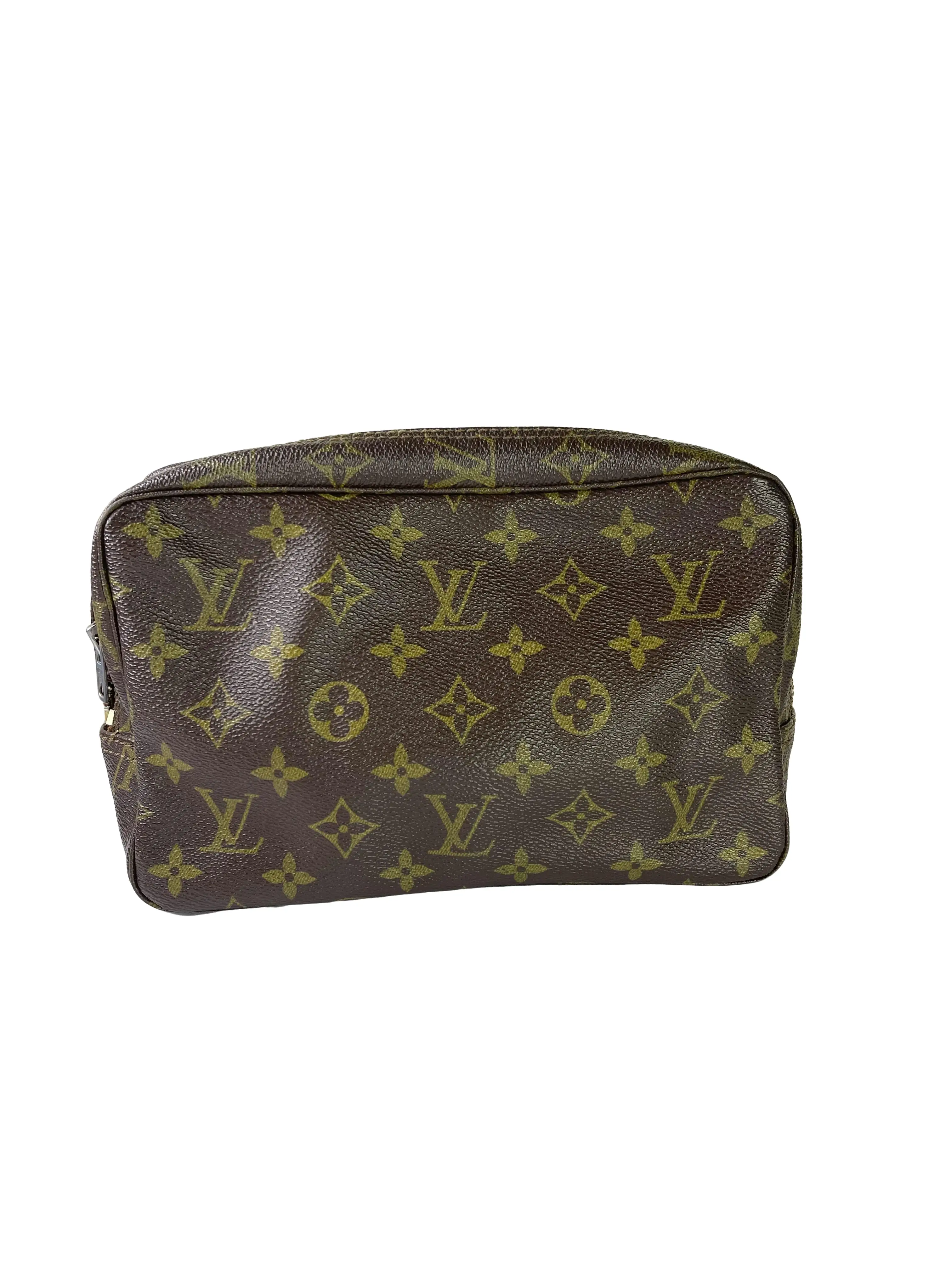 Pre-owned Louis Vuitton Canvas Bag Accessories Louis VuittonToiletry23 Monogram Cosmetic Pouch