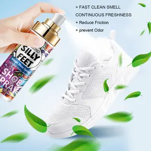 ROZINO Magic Cartoon Shoe Deodorizing Spray Fast Clean Smell Continuous Freshness Reduce Friction Prevent Odor Silly Feet Shoe Spray