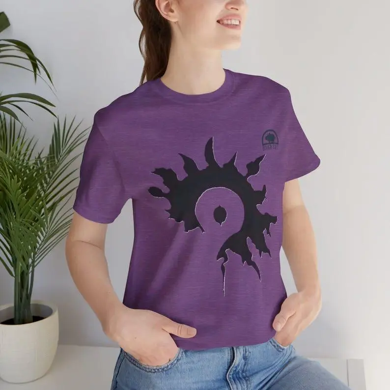 Anime Seven Deadly Sins Meliodas Devil Icon Boar Hat Tee, Unisex Shirt, Short Sleeve Top, Japanese Manga Fan Gift, Cosplay Costume Gift for Men and Women