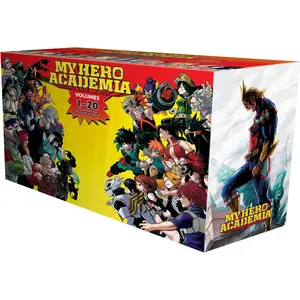 My Hero Academia Box Set 1: Includes Volumes 1-20 with Premium -- Kohei Horikoshi - Paperback