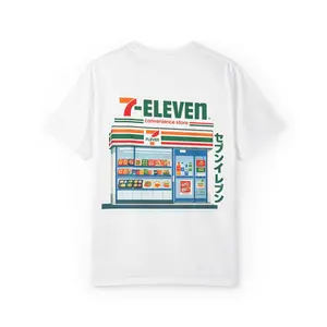 [Sale Up To 60%] 7-eleven Convenience Store T-shirt, Retro Japanese Storefront Tee, Konbini, Anime Shirt