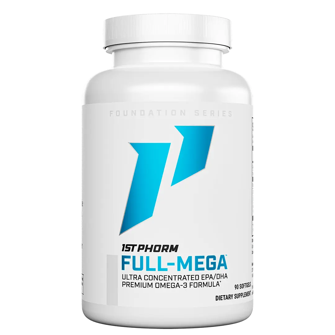 1st Phorm Full-Mega | Omega-3 Fish Oil Softgels