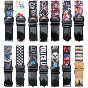 Guitar Strap with Picks, Guitar Strap with Picks, Guitar Strap for Bass Guitar, Music Accessories for Men & Women