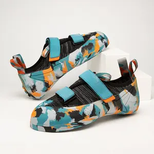 LISM Men's Professional Rock Climbing Shoes for Indoor Bouldering -  Upper & Non-Slip Rubber Sole, Slip-On/Lace-Up Closure, Indoor/Outdoor Gym Climbers, Comfortable for Beginners & Expert Climbers (Durable Climbers Shoe)