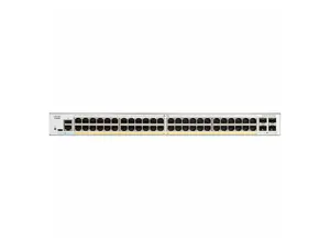 Cisco Catalyst 1200-48P-4G Smart Switch, 48 Port GE, PoE, 4x1GE SFP, Limited Lifetime Protection (C1200-48P-4G)