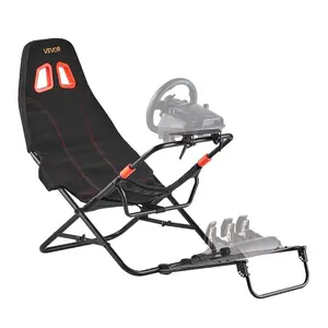VEVOR Racing Wheel Stand, Adjustable Foldable Simulator Stand for Logitech G923 G920 G29 G27, Thrustmaster T300RS TX F458 T500RS T3PA - PRO(F1/GT) Gaming Cockpit, Pedals Simulator NOT IncludedVEVOR Super Brand Day