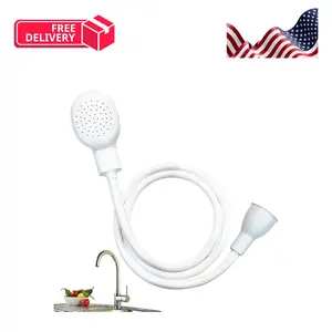 Sink Spray Rubber Hose, Sink Hose Attachment for Faucet Portable Sink Hose Faucet Sprayer