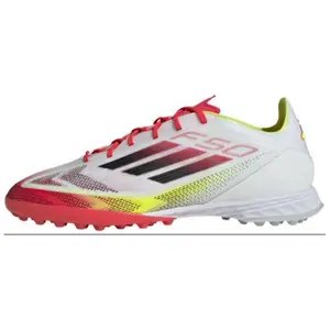 Adidas F50 PRO Turtle Soft Comfort TF Turf Football Shoes for Men and Women with Grip and Durability Trending Shoes, House White Official Shoes to Get / Maison Mihara