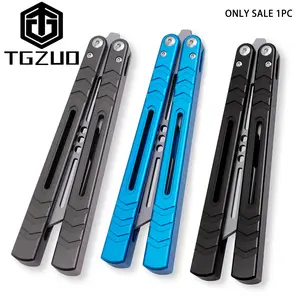 1pc Butterfly Trainer Aluminum Handle, with Bottle Opener, Flip Tool Hand Spinning Skill Toy for Beginners, High-Quality Edc Tool, Multi Purpose Tool, Multifunctional Tool