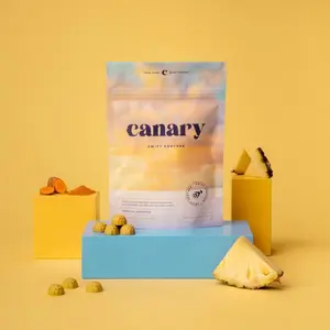 Canary Swift Soother - Pineapple Gummy for Joint Health & Digestion, Vegan Anti-Inflammatory with Bromelain & Turmeric, 60 Gummies Supplement Wellness
