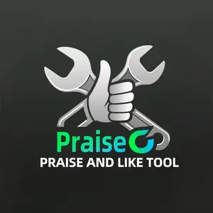Praise and like Tool shop logo