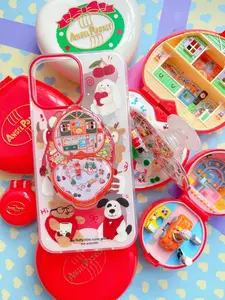 Polly pocket Christmas Wonderland Holiday MagSafe Phone Grip with Expanding Kickstand cell phone holder phone gripper / phone holder