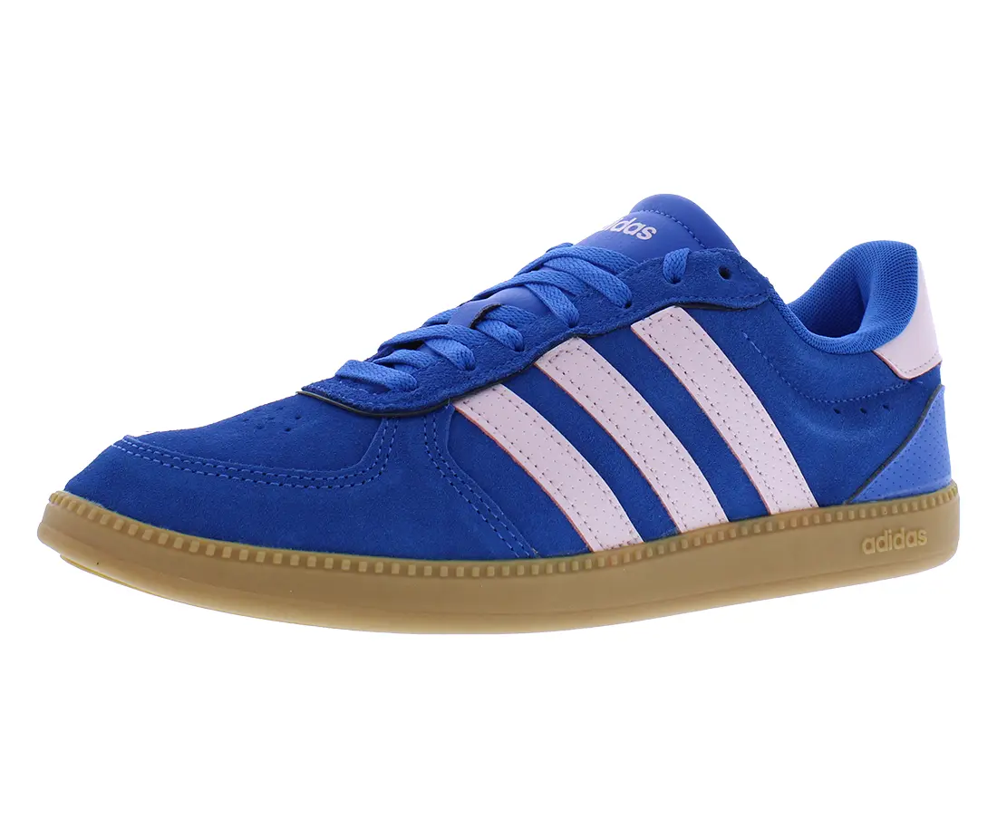 Adidas Women's Breaknet Sleek Low-Top Sneaker, Synthetic Leather Athletic Footwear for Training and Casual Wear, Sports Shoes, Gym, Walking Shoes, Closed, Female Shoes