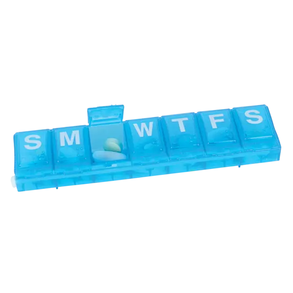 Ezy Dose® Weekly Pill Organizer with Locking Device (Large)