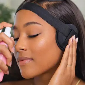 Soft Melt Edge Band Ear-Protective Wig Install Band Adjustable Fit Non-Slip Elastic Lightweight Breathable Reusable Travel-Friendly