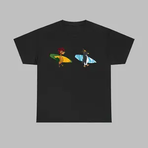 Cody Maverick & Chicken Joe Surfs Up Unisex T-Shirt, Funny Shirt, Graphic T-shirts, Trendy Shirt