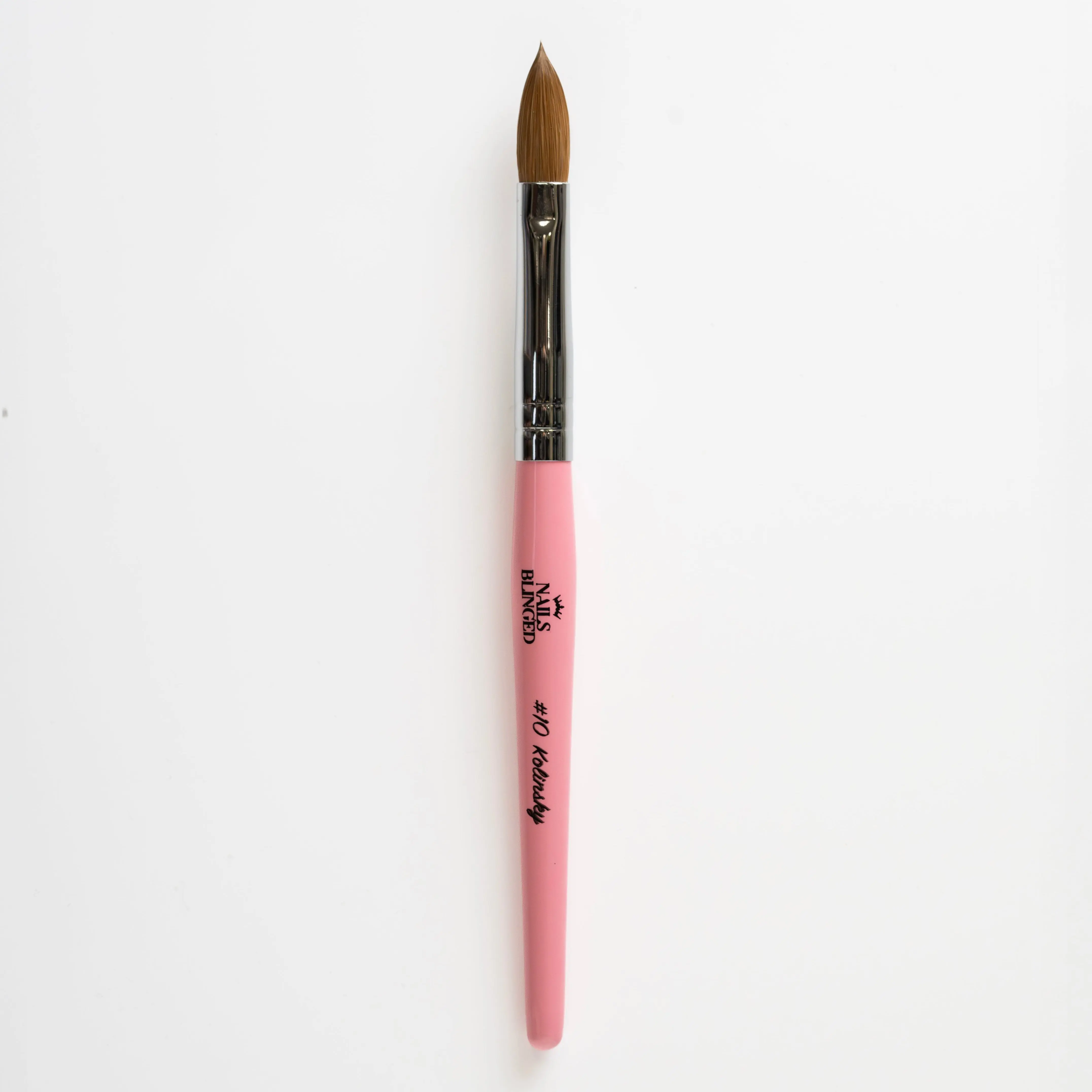 Pink Acrylic Brush - Simple Product Title Based on Given Information