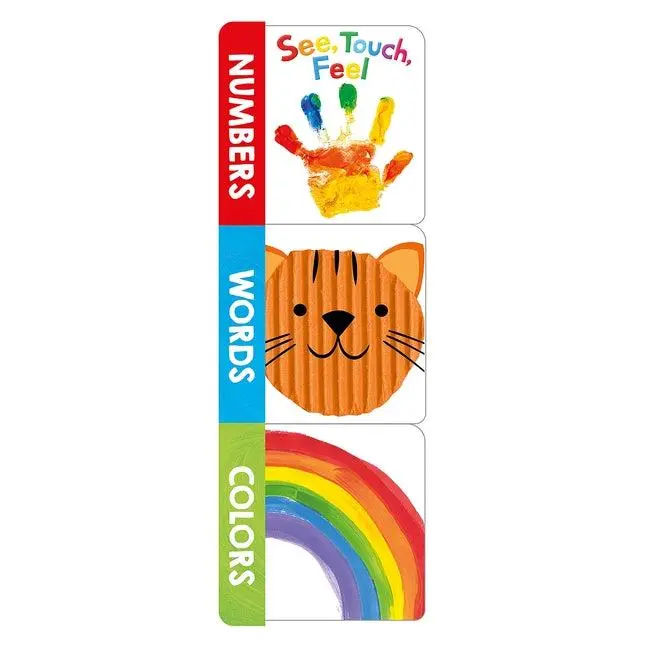 See, Touch, Feel Chunky Set: Words, Numbers and Colors