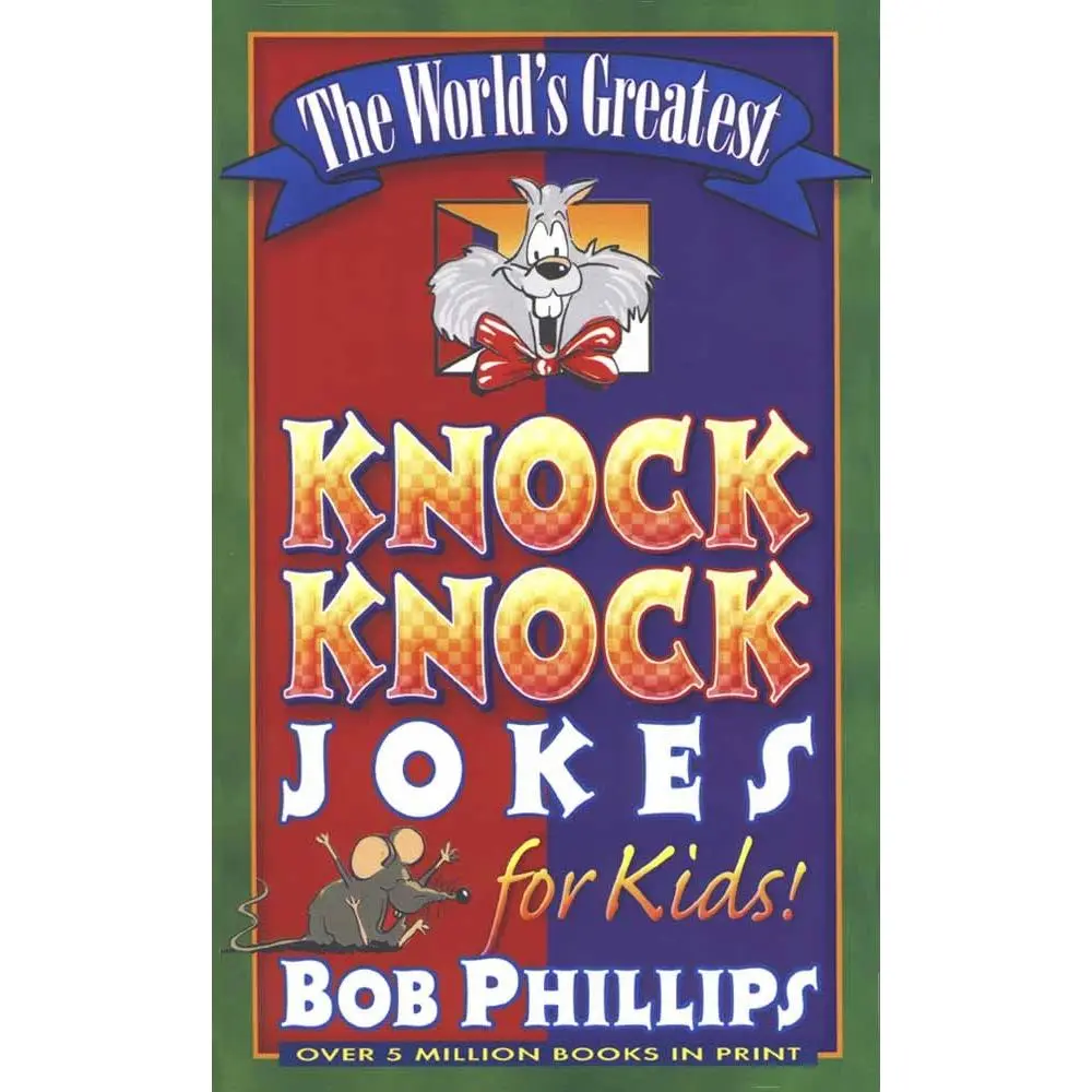 USED Book - The World's Greatest Knock-Knock Jokes for Kids by Phillips, Bob (Paperback) - english