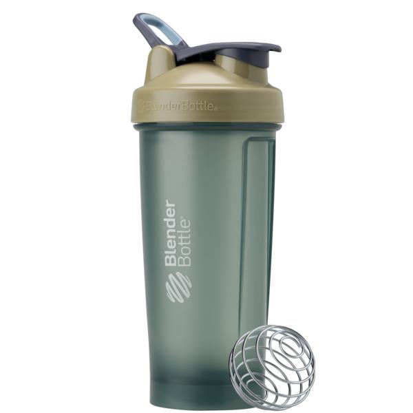 BlenderBottle Classic Shaker Bottle - Protein Shaker and Hydration with BlenderBall Whisk, SpoutGuard, and Leak-Proof
