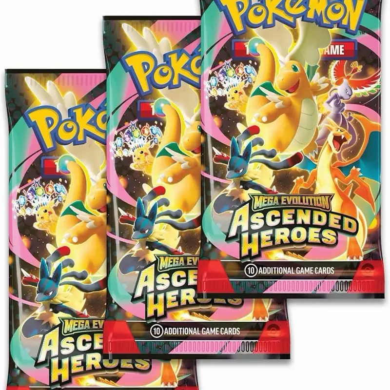 Ascended Heroes 3-Pack RIP LIVE
