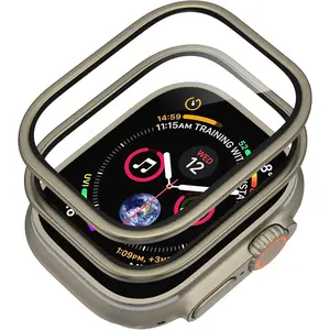 2-Pack Tempered Glass   Screen Protector with Titanium Compatible with  Watch Ultra 1/2/3 49mm()