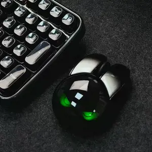Cute Wireless Mouse for Kids Bunny Rabbit Ear LED Mouse Rechargeable Computer Mouse Wireless Mouse Gift for Girls Boys