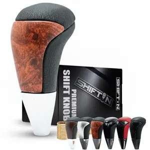 SHIFTIN Universal Gear Shift Knob | Fits Automatic & Manual Stick Shifters | Fits Toyota Acura Scion Mazda Subaru Nissan Infiniti