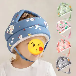 1PC Baby Head Protector, Cute Cartoon Pattern, Adjustable Protective Cap, Suitable 6-24 Month Old Babies, Essential Learning to Walk, Perfect Baby on Halloween, Christmas, Thanksgiving
