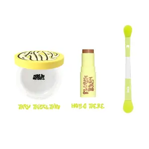 Baked Powder & Blursh Balm Bronzed Bundle with Free Brush - Makeup Gift Set - Made By Mitchell Baked Powder & Blursh Balm Bronzed Bundle with Free Brush - Makeup Gift Set - Made By Mitchell