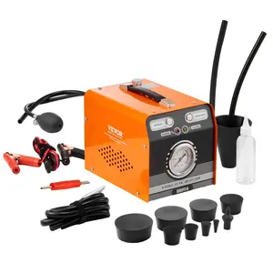 VEVOR Automotive Smoke Machine Leak Detector, EVAP Smoke Machine Leak Tester with Built - in Air Pump, Dual - Mode Vacuum Pipeline Fuel Diagnostic Detector for DC12V Cars, Motorcycles, Trucks, Boats, ATVsVEVOR Super Brand Day