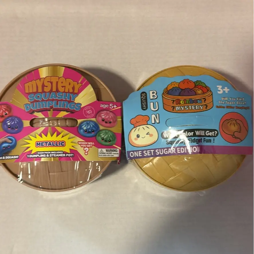 dumpling squishy - jumbo squeezy - stress relief toys