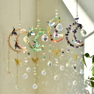 Sun Catcher, Artificial Crystal Hanging Ornament, Hanging Decoration for Home Living Room Bedroom, Home Decor, Festive & Party Supplies, Hangable