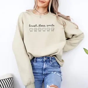 Dentist Sweatshirt Dental Hygienist Gift for Dental Student Crewneck Dental Assistant Sweater Teeth Dental School Gift for Future Dentist