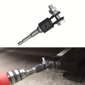 Scissor Jacks Scissor 1/2 Inch Chrome Vanadium Steel Adapters, Steel Ball Adapters Impact Wrench Tools, Durable Construction for Professional Use, Versatile Wrench Adapters | Utility Accessories | Secure Fit Adapters