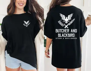 2 Sides Butcher and Blackbird Shirt, Dark Academia Bookish Shirt, Enemies to Lovers, Romantasy Book, Bookworm Shirt, Fantasy Reader Gift