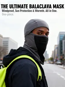 Balaclava Ski Masks for Men and Women, Winter Face Mask - Perfect for Snowboard, Motorcycle and Winter Balaclava