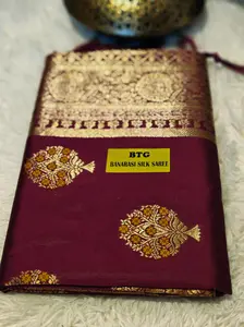 Party Wear Banarasi Silk Saree