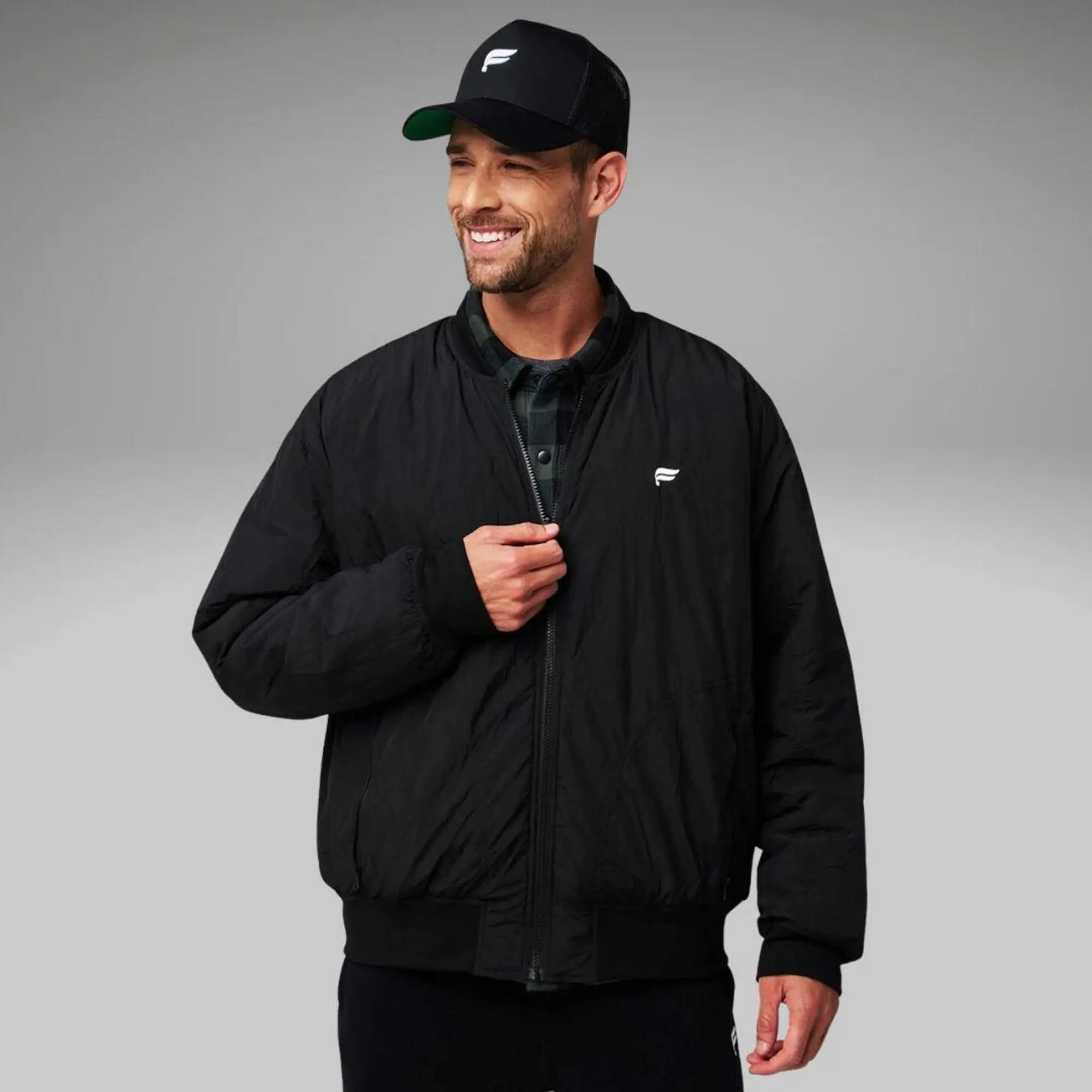 Fabletics Men's The Essential Reversible Bomber