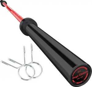 7FT Olympic Weightlifting Bar - 1500LB Capacity Powerlifting Barbell, 2" Standard Gym Bar With Dual Bearings for Home Gym, Deadlift, Bench Press
