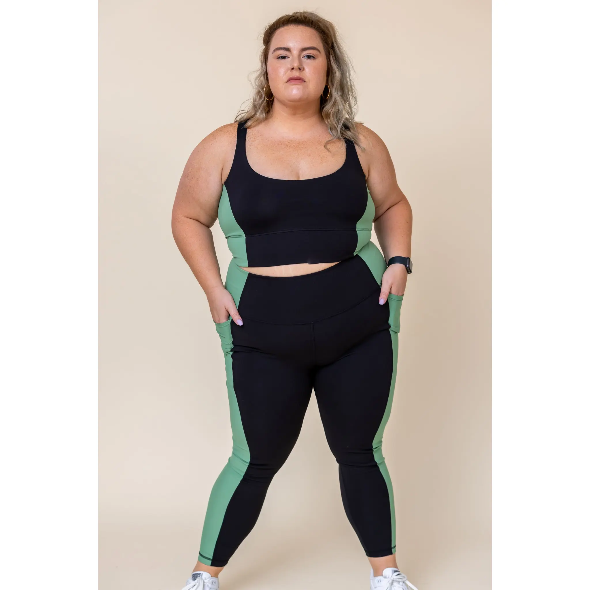 Adjustable Silhouette Longline Bra