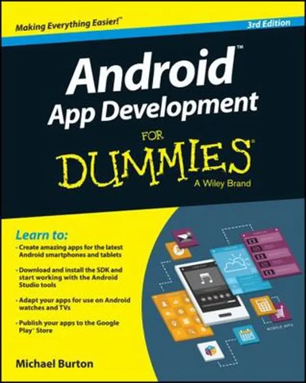 USED Book - Android App Development for Dummies by Burton, Michael (Paperback) - english