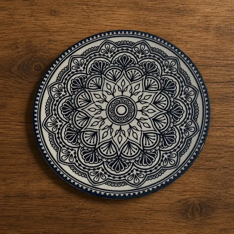 Over-Spill plate for candles Over-Spill plate for candles